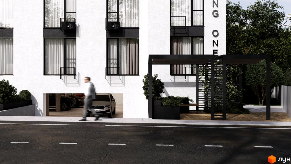 Зовнішній вигляд новобудови 