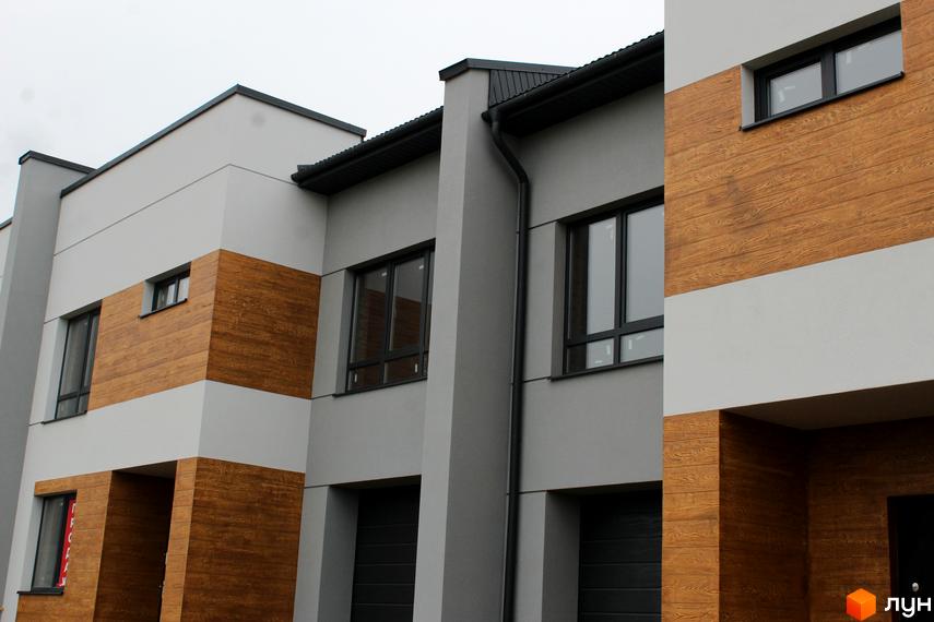Зовнішній вигляд таунхаусів в ЖК 