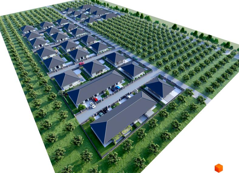 Котеджне містечко Нова Мрія: презентація котеджної забудови з акуратними будинками та зеленою територією. Огляд новобудов з повітря.