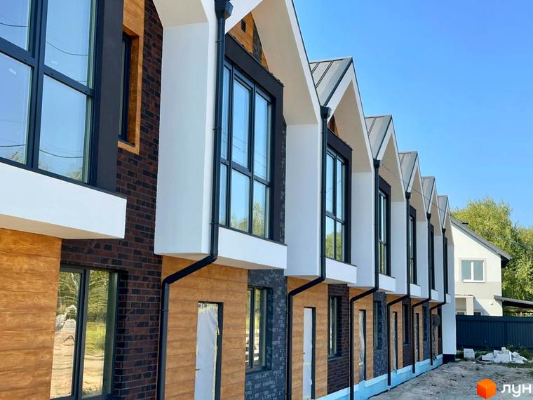 Зовнішній вигляд таунхаусів 