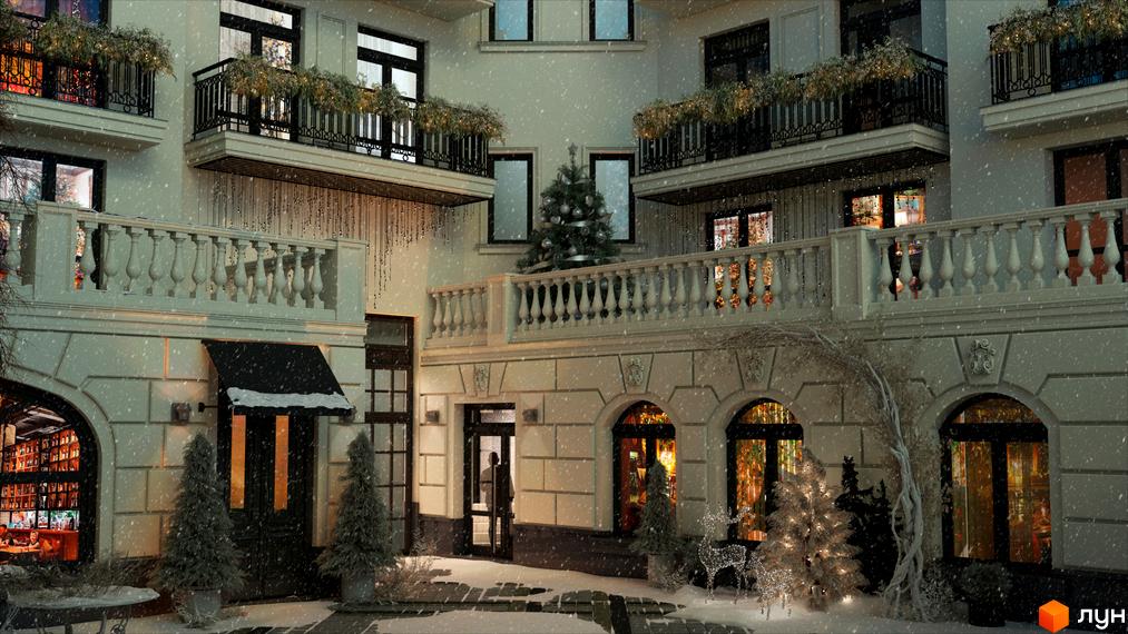 Зовнішній вигляд житлового комплексу 