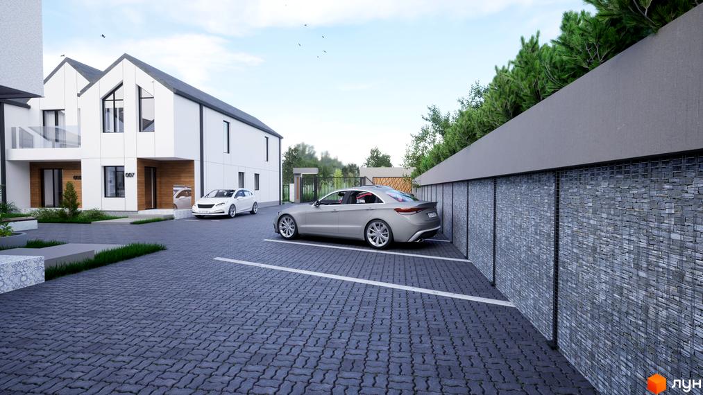 Зовнішній вигляд таунхаусів 