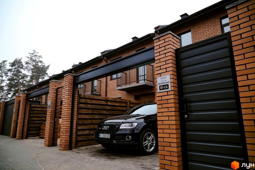 Зовнішній вигляд таунхаусів 