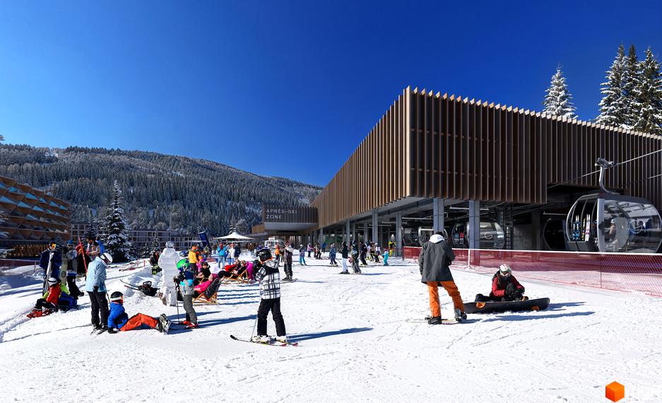 ONDE Hotel by GORO Mountain Resort - сучасний готельний комплекс з футуристичною архітектурою, розташований на гірськолижному курорті з канатною дорогою та зоною апре-скі.