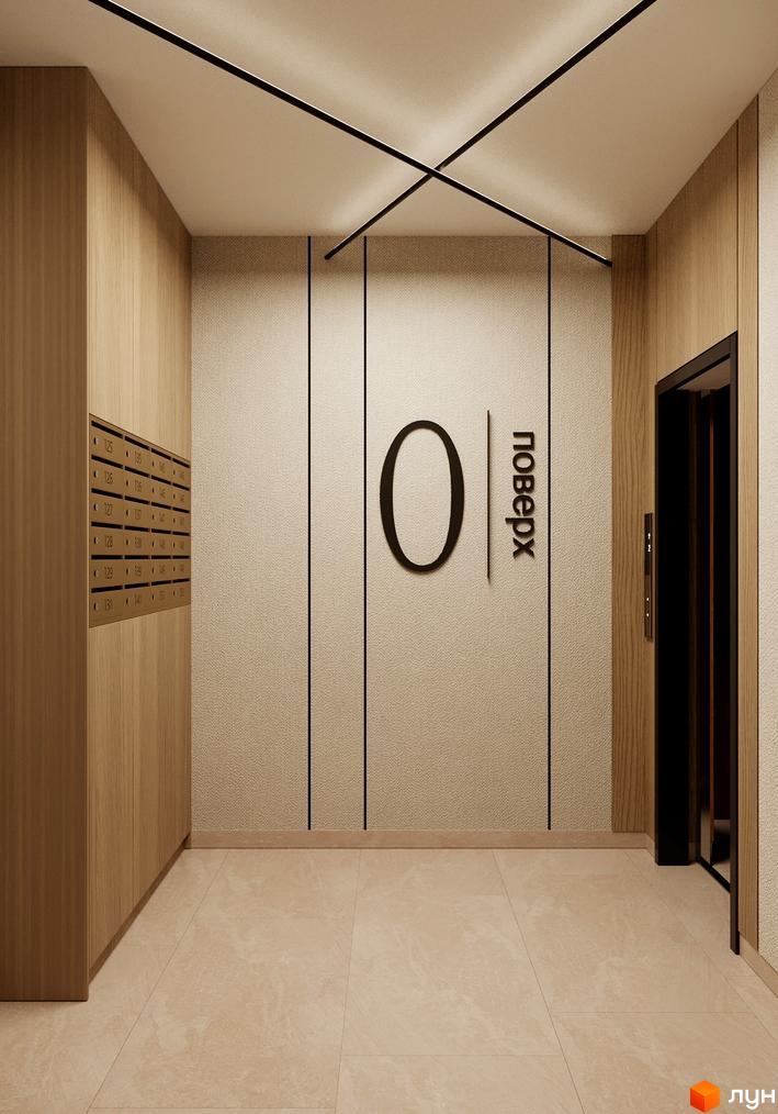 Сучасний вхід у житловий комплекс 