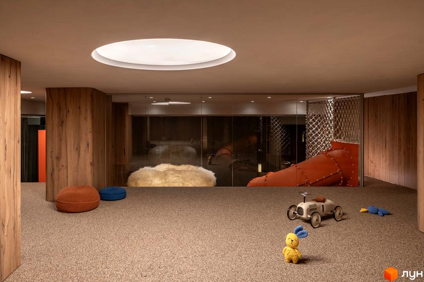 Котеджне містечко Mountain Residence пропонує комфортні зони для дітей з ігровими майданчиками. Простір для дозвілля та розвитку малюків у новобудові.