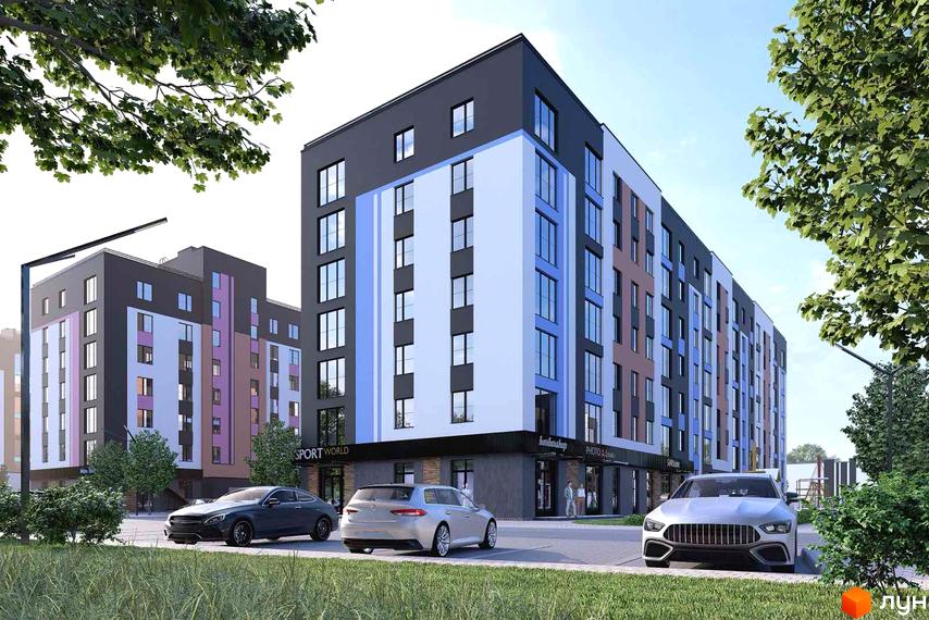 Зовнішній вигляд житлового комплексу