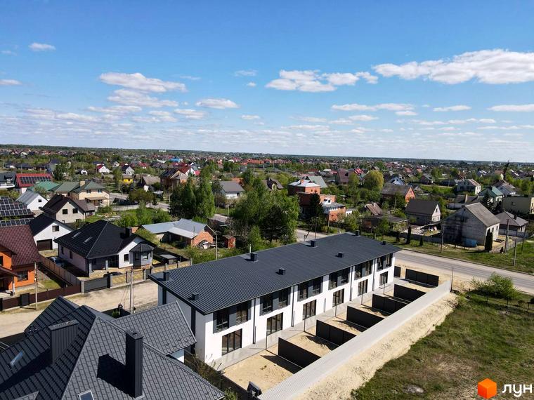 Зовнішній вигляд таунхаусів 