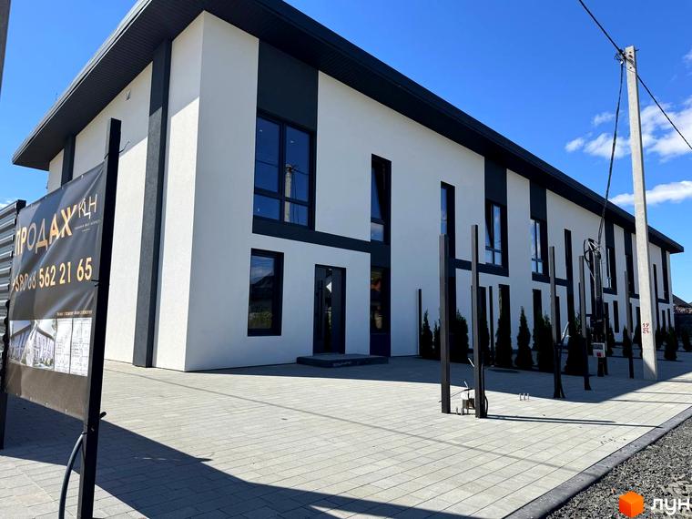 Зовнішній вигляд таунхаусів 